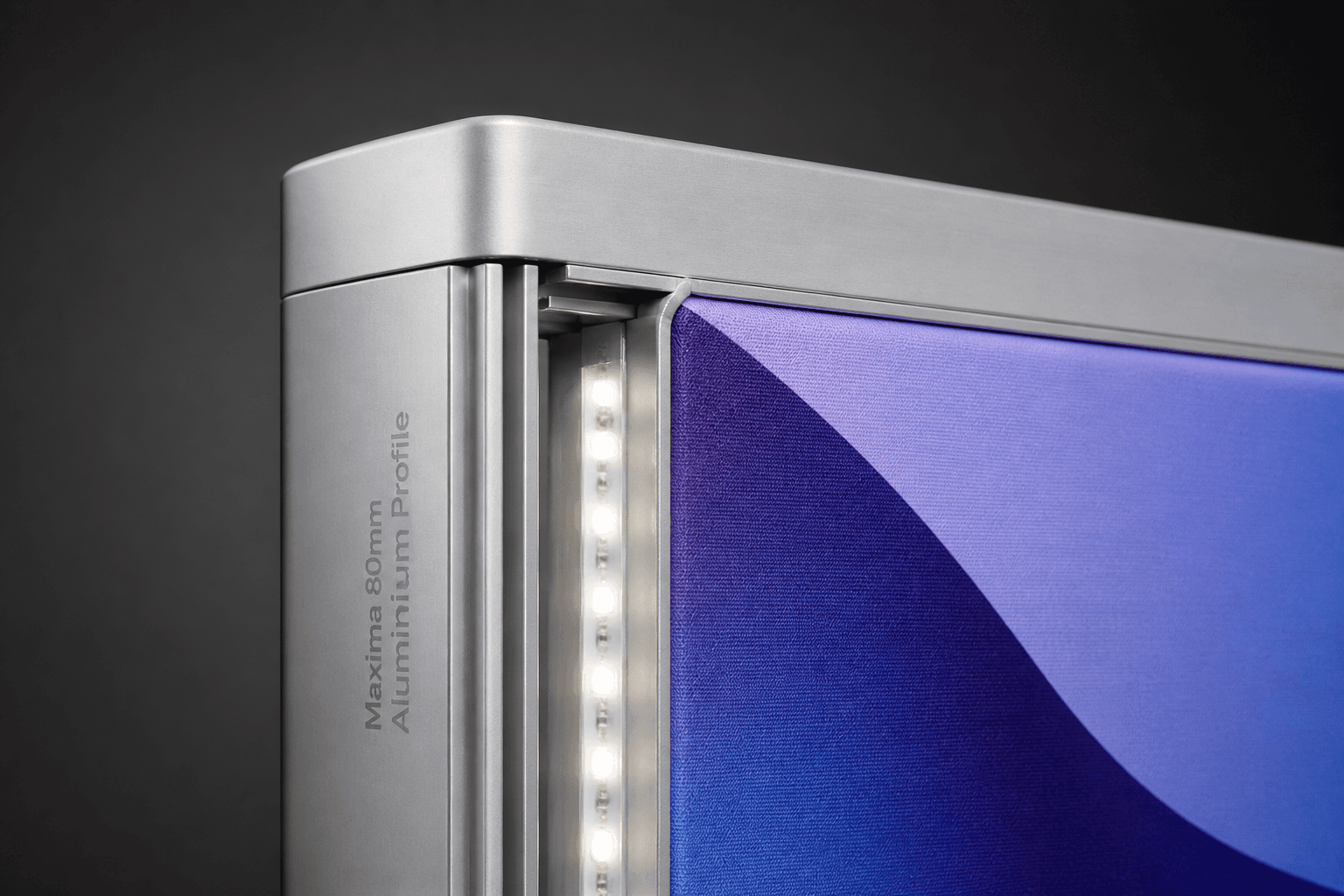 Maxima aluminium profile modular stands.