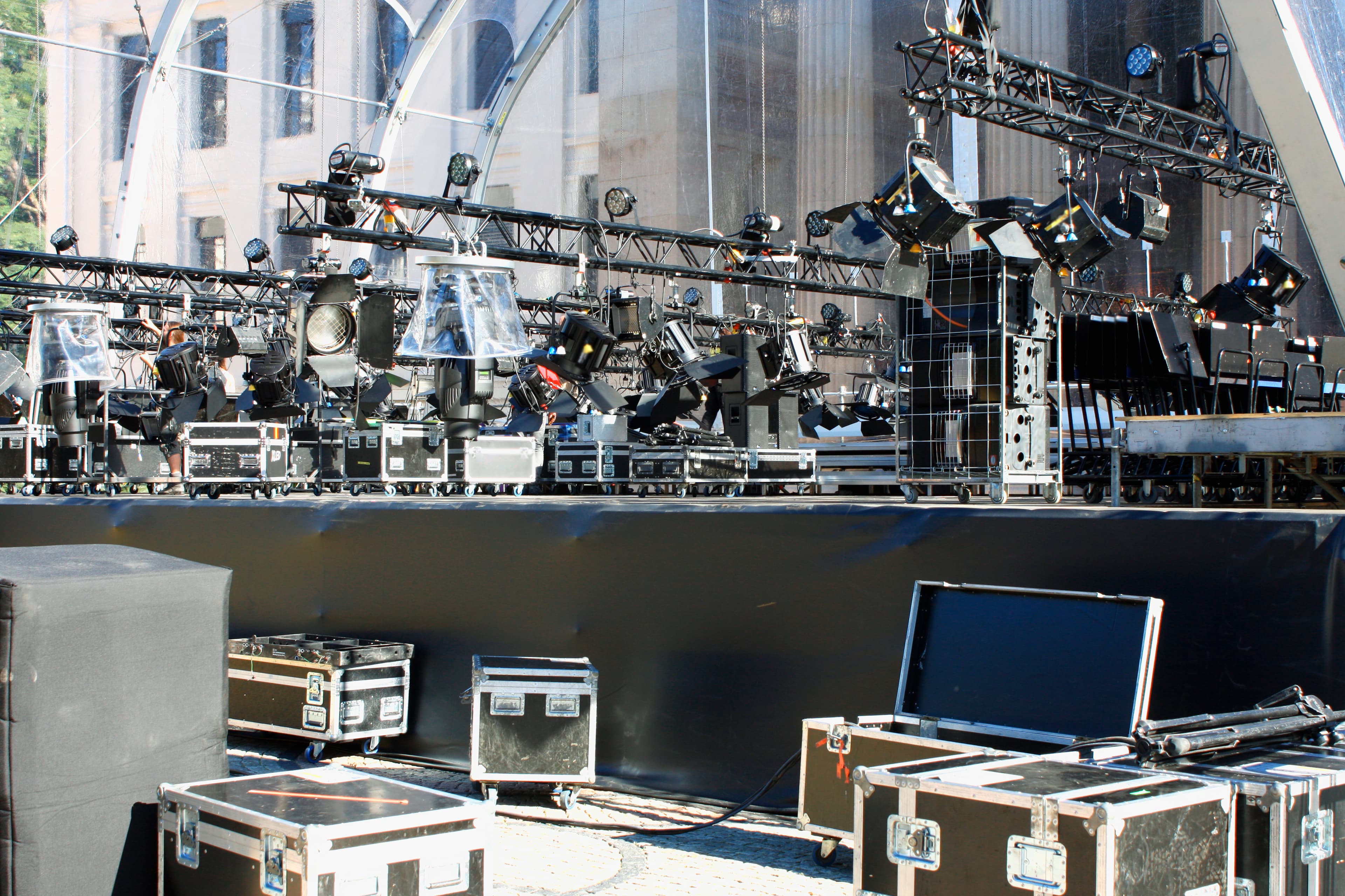 Lighting console — main hall